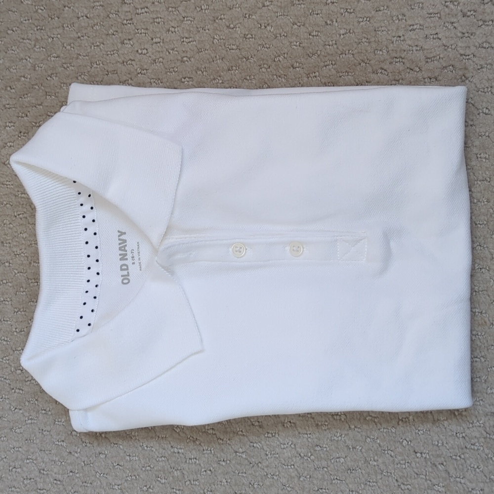 Short sleeve uniform polo shirt